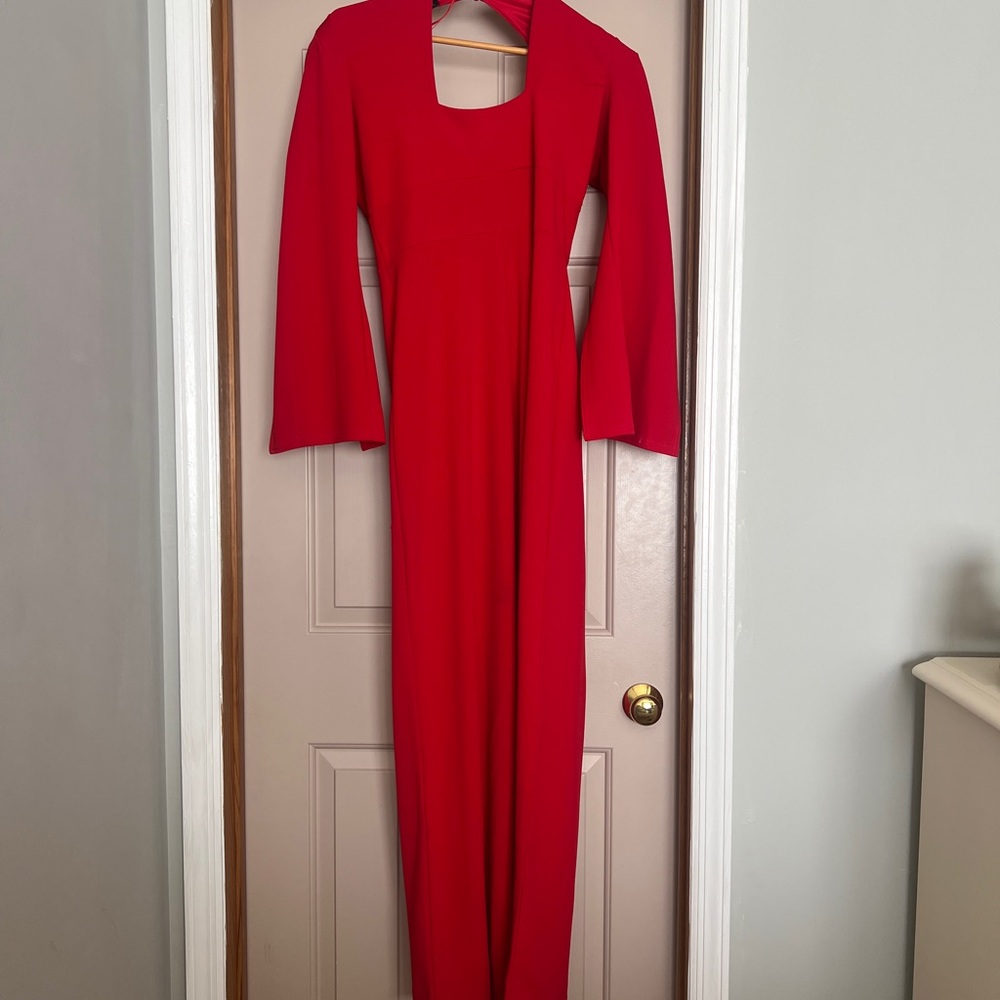Macy’s Red Pant Suit